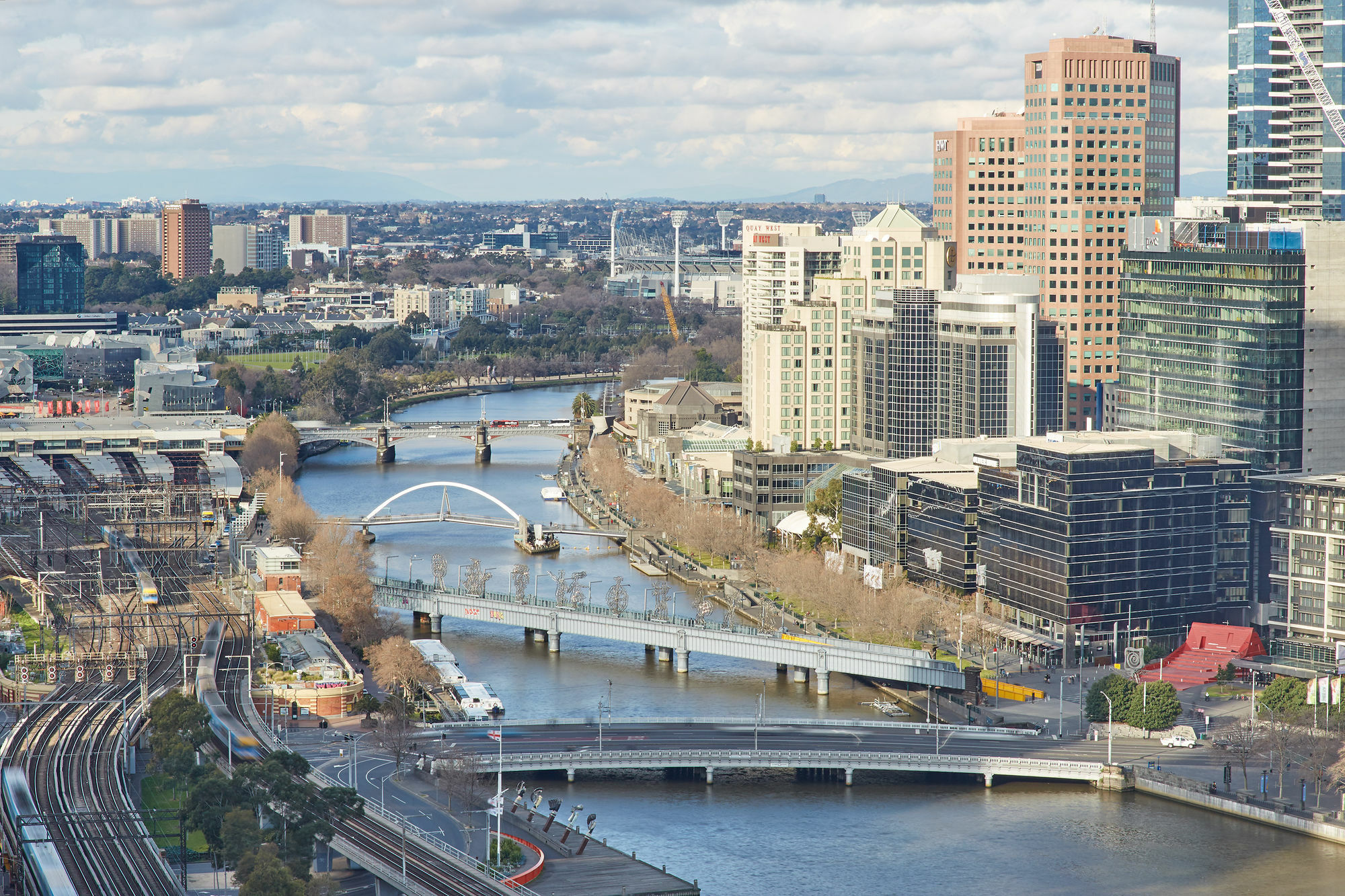 Punthill Northbank Aparthotel Melbourne Bagian luar foto